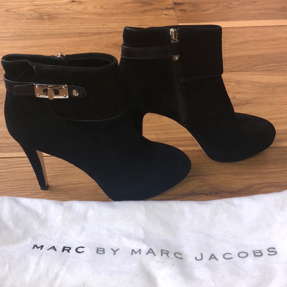 Marc by Marc Jacobs Suede Booties